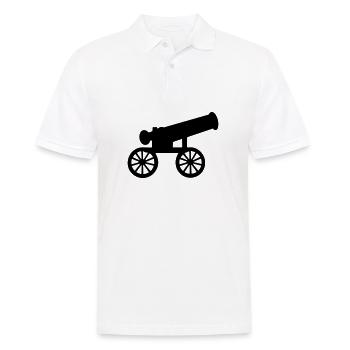 canon - Polo Homme - blanc - Devant - Kai (181cm)