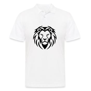 lion - Polo Homme - blanc - Devant - Kai (181cm)