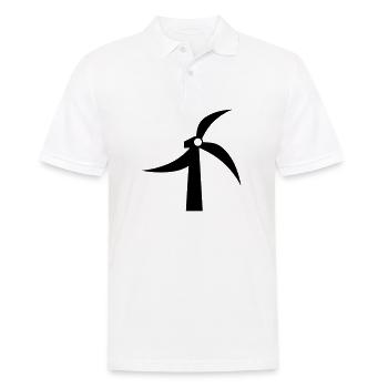 Eolienne - Polo Homme - blanc - Devant - Kai (181cm)
