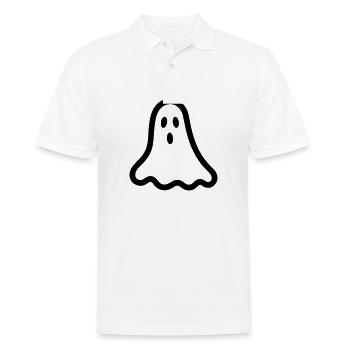 Ghost - Men's Polo Shirt - white - Front - Kai (181cm)