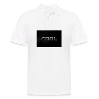 COOL just COOL - Men's Polo Shirt - white - Front - Kai (181cm)