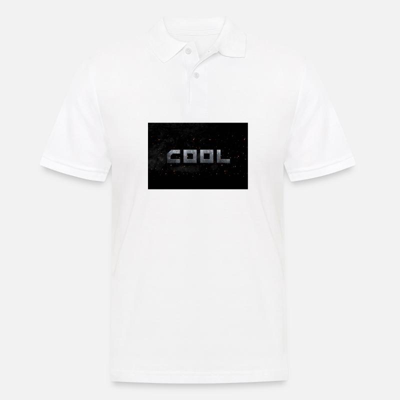 COOL einfach COOL - Männer Poloshirt - Weiß