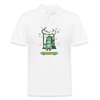 Licorne - Je vais vous bercer - Polo Homme - blanc - Devant - Kai (181cm)