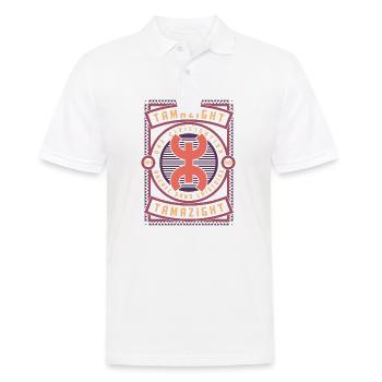 Tamazight - Men's Polo Shirt - white - Front - Kai (181cm)