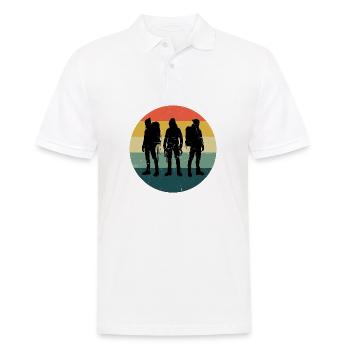 Grimpeurs Femmes Grimpeurs Grimpeurs Hommes - Polo Homme - blanc - Devant - Kai (181cm)