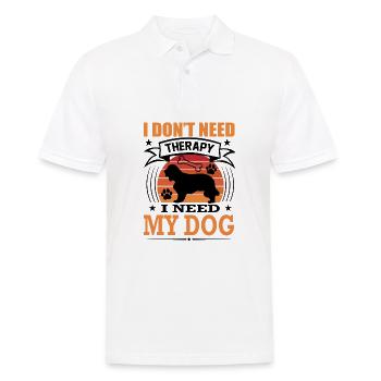 Cocker Spaniel Mein Hund Retro Vintage Hunderasse - Männer Poloshirt - Weiß - Vorne - Kai (181cm)