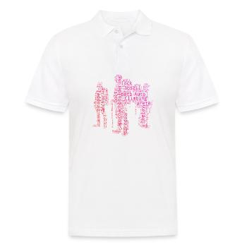 Grimpeur Bloc Bloc Hommes Escalade - Polo Homme - blanc - Devant - Kai (181cm)