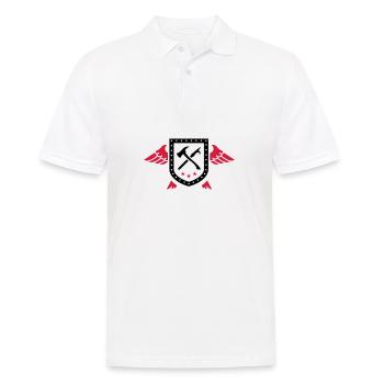 Firefighter - Rescue - Men's Polo Shirt - white - Front - Kai (181cm)
