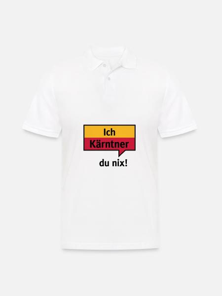 Je Carinthie - vous nix - Polo Homme - blanc