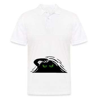 Ghost Eyes Mauvais Œil - Polo Homme - blanc - Devant - Kai (181cm)