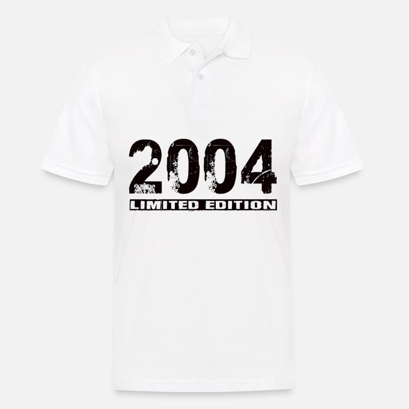Limited Edition 2004 - Männer Poloshirt - Weiß