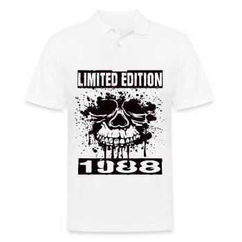Édition limitée 1988 - Polo Homme - blanc - Devant - Kai (181cm)