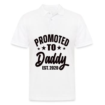 Promu à papa Est 2020 - Polo Homme - blanc - Devant - Kai (181cm)