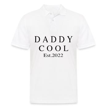 Daddy Cool est 2022 - Polo Homme - blanc - Devant - Kai (181cm)
