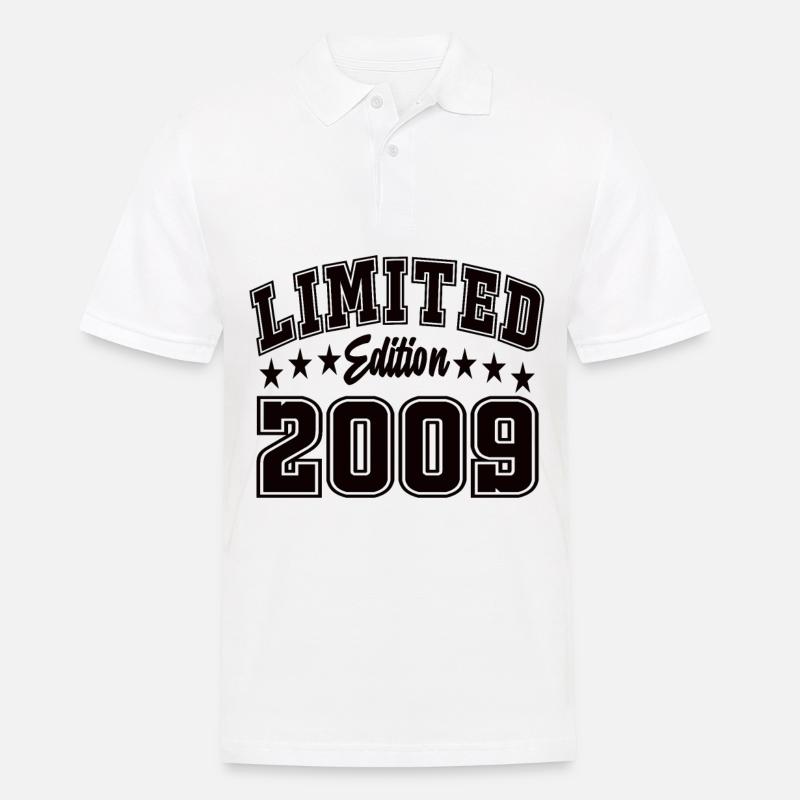 Limited Edition 2009 - Männer Poloshirt - Weiß