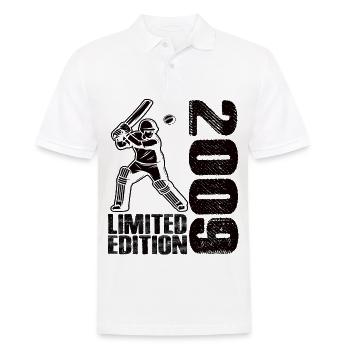 Limited Edition 2009 Limited Edition Cricket - Männer Poloshirt - Weiß - Vorne - Kai (181cm)