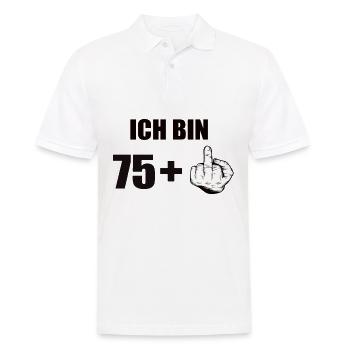 76 anniversaire - Polo Homme - blanc - Devant - Kai (181cm)