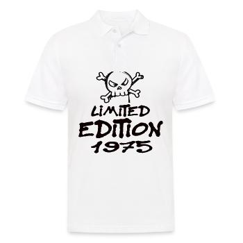 Edition Limitée 1975 Anniversaire Né 1975 - Polo Homme - blanc - Devant - Kai (181cm)