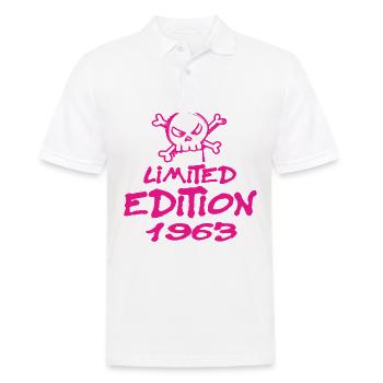 Edition Limitée 1963 Anniversaire Né 1963 - Polo Homme - blanc - Devant - Kai (181cm)