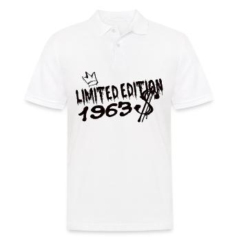 Edition Limitée 1963 Anniversaire Né 1963 - Polo Homme - blanc - Devant - Kai (181cm)