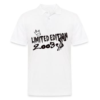 Limited Edition 2003 Birthday 2003 Born - Men's Polo Shirt - white - Front - Kai (181cm)