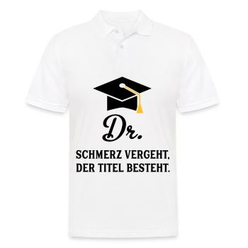 dr - Männer Poloshirt - Weiß - Vorne - Kai (181cm)