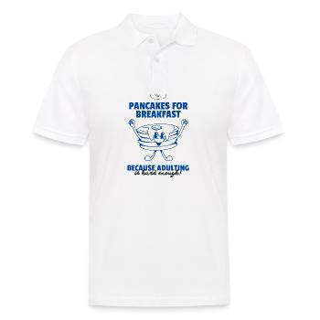 Crêpes pour les champions - Polo Homme - blanc - Devant - Kai (181cm)