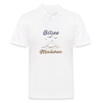 Ostsee Mädchen Ostseeküste Ferien am Meer - Männer Poloshirt - Weiß - Vorne - Kai (181cm)