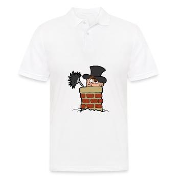 Ramoneurs - Polo Homme - blanc - Devant - Kai (181cm)