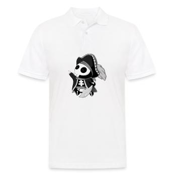Waterspolle Gr. - Men's Polo Shirt - white - Front - Kai (181cm)