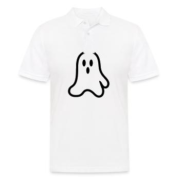 Ghost - Men's Polo Shirt - white - Front - Kai (181cm)