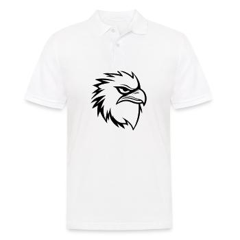 Adler - Männer Poloshirt - Weiß - Vorne - Kai (181cm)