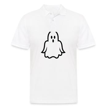 Ghost - Men's Polo Shirt - white - Front - Kai (181cm)