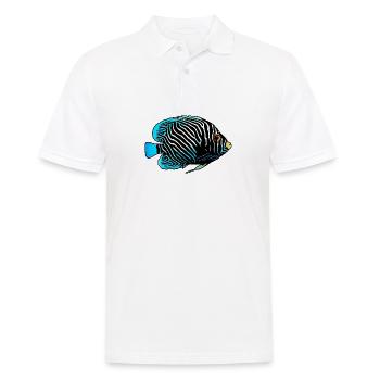 Exotic fish - Men's Polo Shirt - white - Front - Kai (181cm)