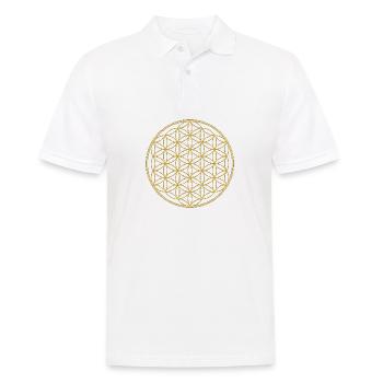 Fleur De La Vie - Solo 3 - Polo Homme - blanc - Devant - Kai (181cm)
