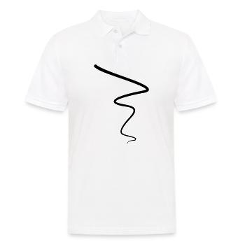 Stricha - Männer Poloshirt - Weiß - Vorne - Kai (181cm)