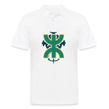 Z Imazighen artwork - Männer Poloshirt - Weiß - Vorne - Kai (181cm)
