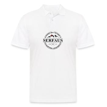 Ski Team Österreich Serfaus Winter bl - Männer Poloshirt - Weiß - Vorne - Kai (181cm)