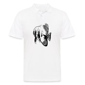 Batfish / Batfish / Couleurs vectorielles - Polo Homme - blanc - Devant - Kai (181cm)