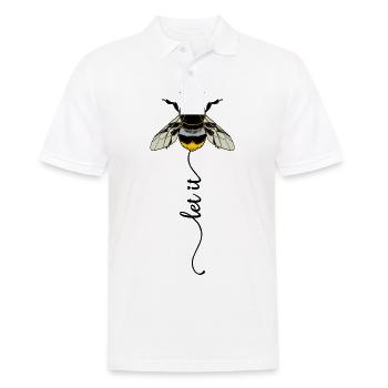 Bee bumblebee - Men's Polo Shirt - white - Front - Kai (181cm)