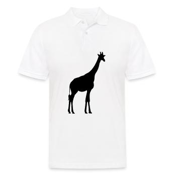 girafe - Polo Homme - blanc - Devant - Kai (181cm)