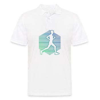 Course à pied Jogging Hommes Jogging Femmes - Polo Homme - blanc - Devant - Kai (181cm)