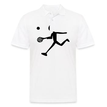 tennis raquette - Polo Homme - blanc - Devant - Kai (181cm)