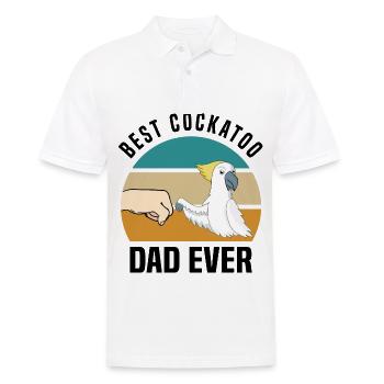 Cacatoès - Polo Homme - blanc - Devant - Kai (181cm)