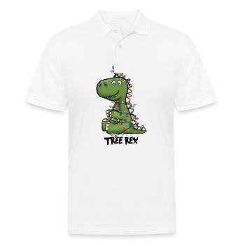 Christmas Animal Light Chain Cap - Men's Polo Shirt - white - Front - Kai (181cm)