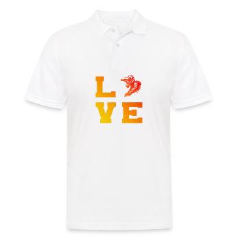 Cyclists Cycling Mountain bikers Cycling - Men's Polo Shirt - white - Front - Kai (181cm)