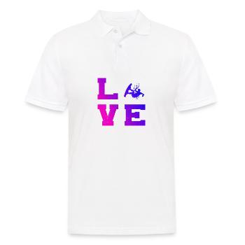 Kitesurfer Kitesurfing Kitesurfing Kitesurfing Men - Men's Polo Shirt - white - Front - Kai (181cm)