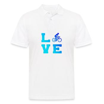Cyclisme Vélo Homme Vélo Cyclisme - Polo Homme - blanc - Devant - Kai (181cm)