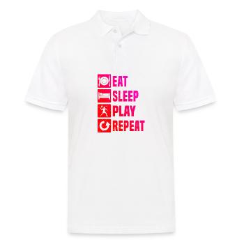 Jeux de Pickleball Racquetball Femme Pickleball - Polo Homme - blanc - Devant - Kai (181cm)