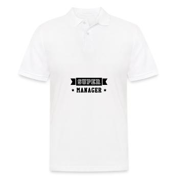 Super Manager - Polo Homme - blanc - Devant - Kai (181cm)